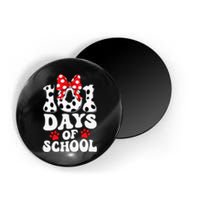 100 Days Of School Dalmatian Dog 100 Days Smarter Magnet