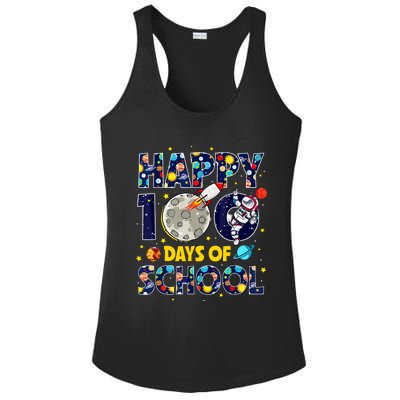 100 Day Of School Outer Space For Student Teacher Ladies PosiCharge Competitor Racerback Tank