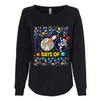 100 Day Of School Outer Space For Student Teacher Womens California Wash Sweatshirt