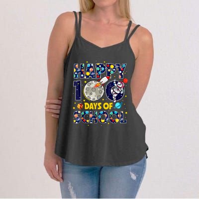 100 Day Of School Outer Space For Student Teacher Women's Strappy Tank