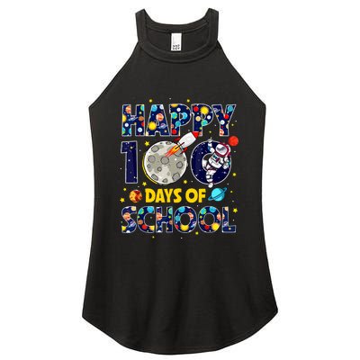 100 Day Of School Outer Space For Student Teacher Women's Perfect Tri Rocker Tank