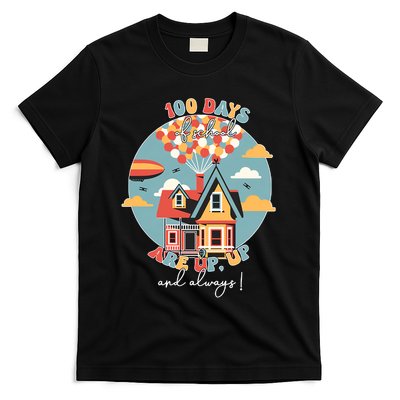 100 Days Of School Are Up And Away 100th Day Teacher Student T-Shirt