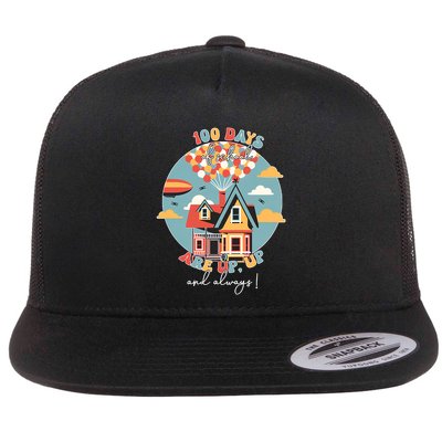 100 Days Of School Are Up And Away 100th Day Teacher Student Flatbill Hat
