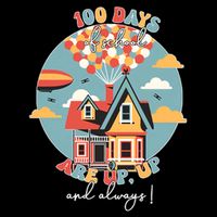 100 Days Of School Are Up And Away 100th Day Teacher Student 16 in Basic Backpack