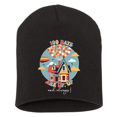 100 Days Of School Are Up And Away 100th Day Teacher Student Short Acrylic Beanie