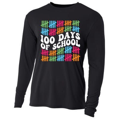 100 Days Of School Cooling Performance Long Sleeve Crew