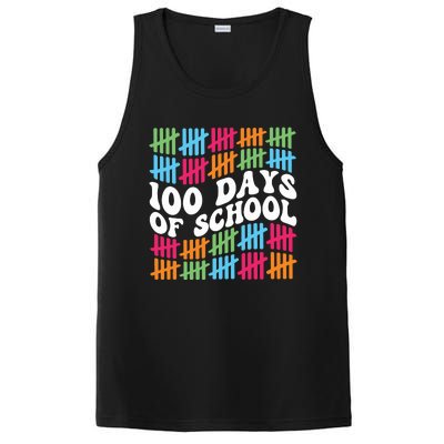 100 Days Of School PosiCharge Competitor Tank