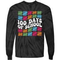 100 Days Of School Tie-Dye Long Sleeve Shirt