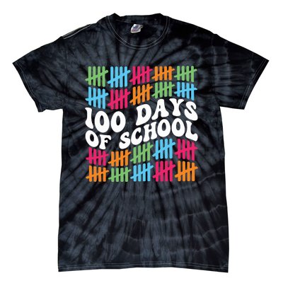 100 Days Of School Tie-Dye T-Shirt