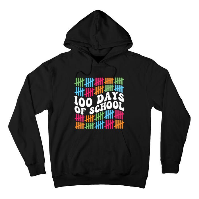 100 Days Of School Tall Hoodie