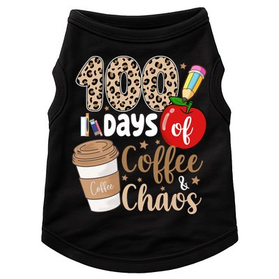 100 Days Of Coffee And Chaos Teacher Doggie Tank