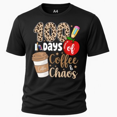 100 Days Of Coffee And Chaos Teacher Performance Shirt