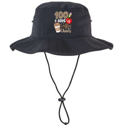 100 Days Of Coffee And Chaos Teacher Legacy Cool Fit Booney Bucket Hat