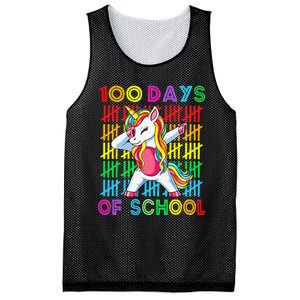 100 Days Of School Unicorn 100 Days Smarter 100th Day Mesh Reversible Basketball Jersey Tank