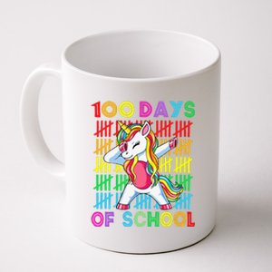 100 Days Of School Unicorn 100 Days Smarter 100th Day Coffee Mug