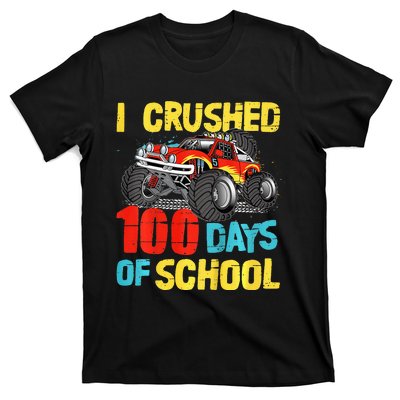 100 Days Of School For Monster Truck T-Shirt