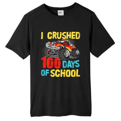 100 Days Of School For Monster Truck Tall Fusion ChromaSoft Performance T-Shirt