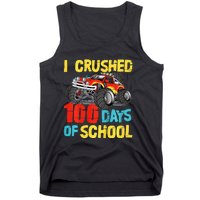 100 Days Of School For Monster Truck Tank Top