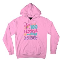 100th Day Of School Unicorn 100 Magical Days Teacher Girls Hoodie