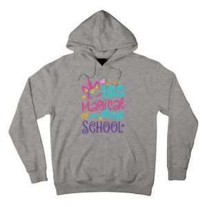 100th Day Of School Unicorn 100 Magical Days Teacher Girls Tall Hoodie