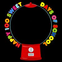 100 Days Of School Gumball Machine Empty Diy Project Blank Mousepad