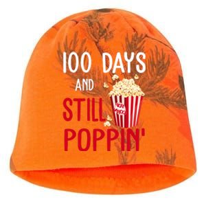 100 Days Of School And Still Poppin Kati - Camo Knit Beanie