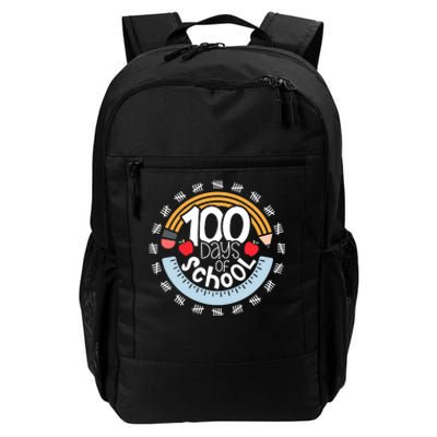 100th Day Of School Teacher 100 Days Smarter Pencil Ruler Daily Commute Backpack