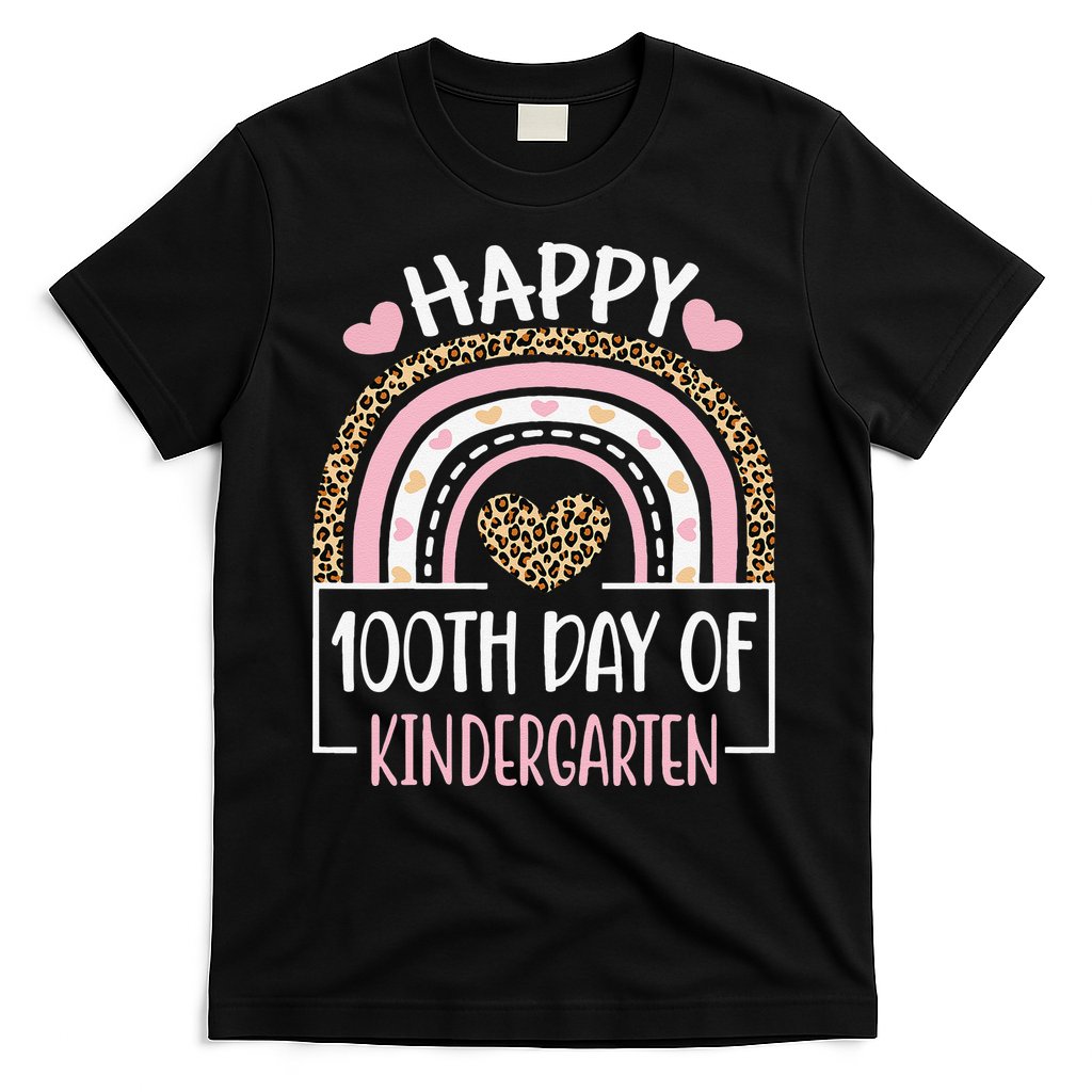 100th Day Of Kindergarten Funny 100 Days Of School Teacher T-Shirt