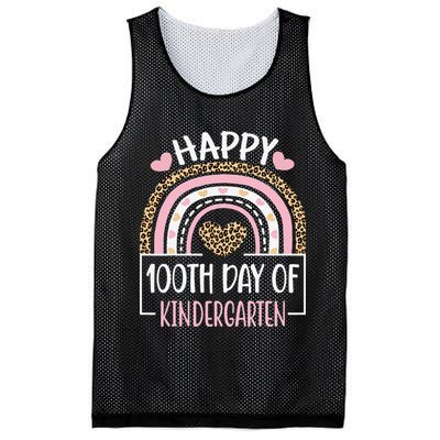 100th Day Of Kindergarten Funny 100 Days Of School Teacher Mesh Reversible Basketball Jersey Tank