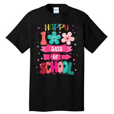 100 Days Of School Girl 100th Day Of School Tall T-Shirt