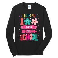 100 Days Of School Girl 100th Day Of School Tall Long Sleeve T-Shirt