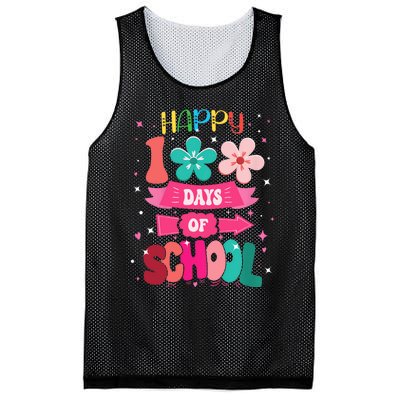 100 Days Of School Girl 100th Day Of School Mesh Reversible Basketball Jersey Tank