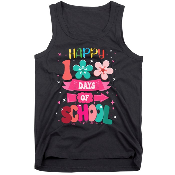 100 Days Of School Girl 100th Day Of School Tank Top