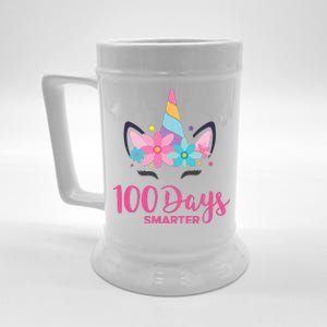 100 Days Of School Unicorn Girl Costume Beer Stein