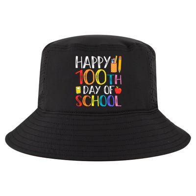 100 Days Of School Teacher And Student Cool Comfort Performance Bucket Hat