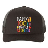 100 Days Of School Teacher And Student Yupoong Adult 5-Panel Trucker Hat