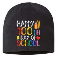 100 Days Of School Teacher And Student Sustainable Beanie