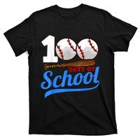 100 Days Of School Baseball 100th Day T-Shirt