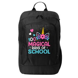 100th Day Of Kindergarten For Girls 100 Magical Days City Backpack