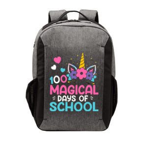 100th Day Of Kindergarten For Girls 100 Magical Days Vector Backpack