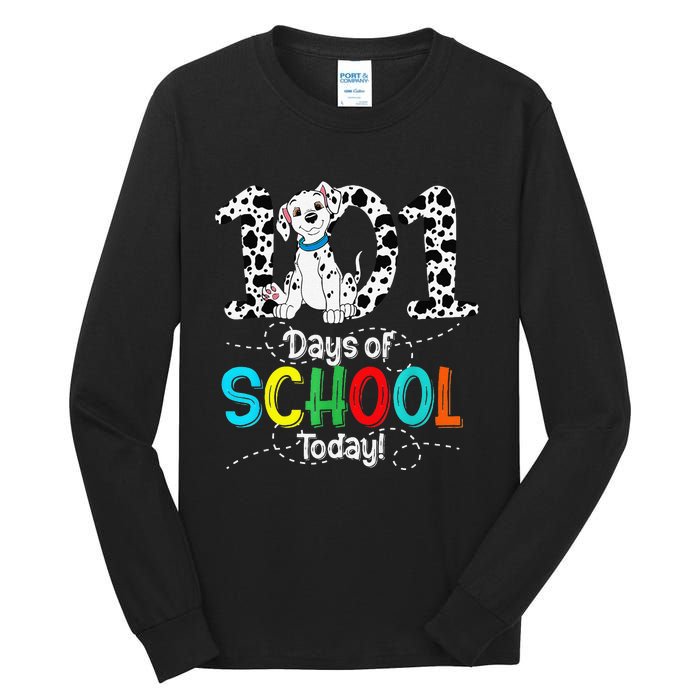 100th Day Of School 101 Days Smarter 100 For Tall Long Sleeve T-Shirt