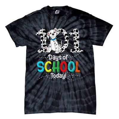 100th Day Of School 101 Days Smarter 100 For Tie-Dye T-Shirt