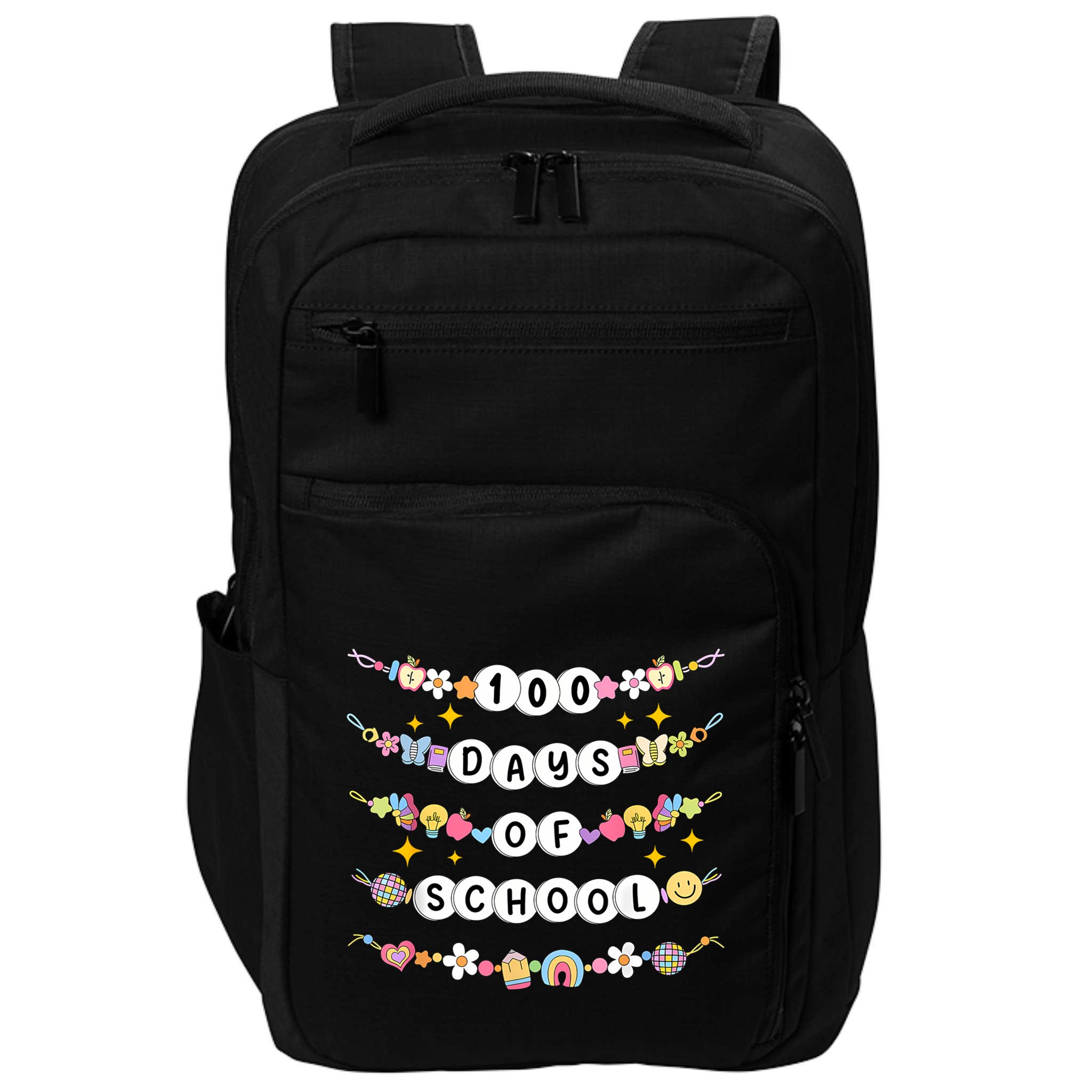 100th Day Of School Friendship Bracelets 100 Days Smarter Impact Tech Backpack