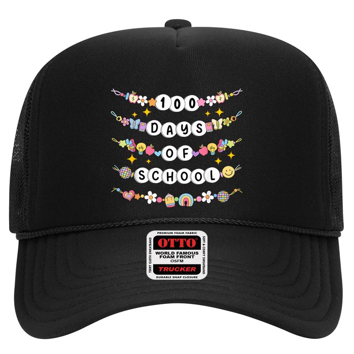 100th Day Of School Friendship Bracelets 100 Days Smarter Trucker Hat