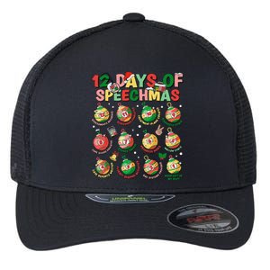 12 Days Of Speechmas Christmas Speech Therapy Pathology Flexfit Unipanel Trucker Cap