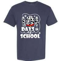 101 Days Of School Dalmatian Dog 100 Days Smarter Garment-Dyed Heavyweight T-Shirt