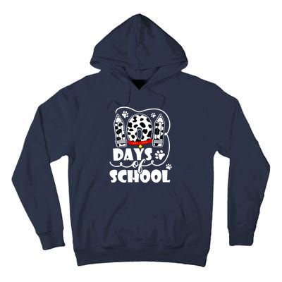 101 Days Of School Dalmatian Dog 100 Days Smarter Tall Hoodie