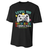 100 Days Of School Level Gamer 100 Days Of School Completed 100 Days Student Performance Sprint T-Shirt