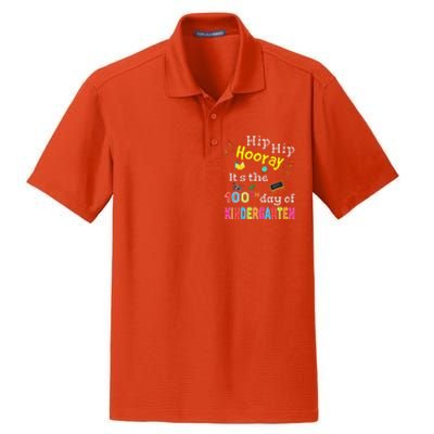 100 Days Of School Gifts For Kindergarten Teacher Dry Zone Grid Polo