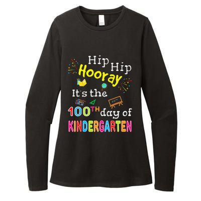 100 Days Of School Gifts For Kindergarten Teacher Womens CVC Long Sleeve Shirt